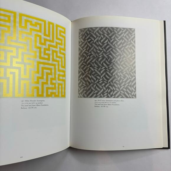 1st Ed. HB HC Anni Albers Weber Asbaghi Guggenheim 1999 Textile Weaving Bauhaus - Picture 9 of 11